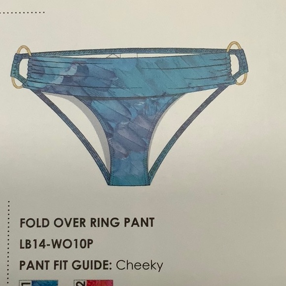 Lisa Blue Bikini Winged Ones - Celestial Blue (#19) - Picture 8 of 14